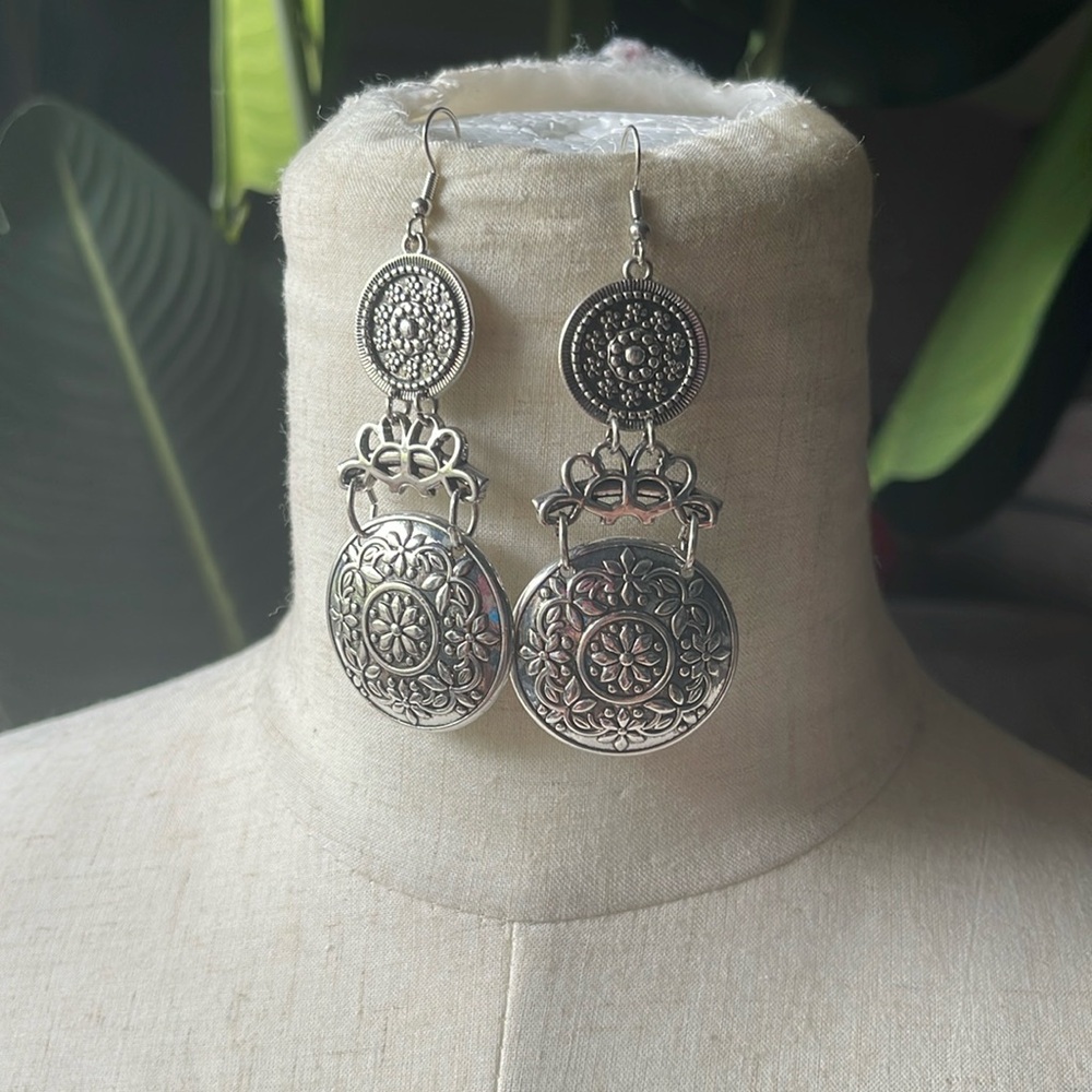 Silver Dangle Earrings